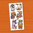 Tatouage Temporaire - Les Chiens Costumés - Pico