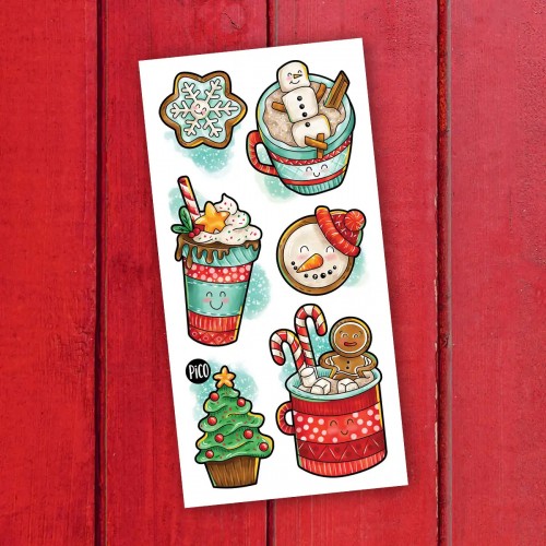 Tatouage Temporaire - Les Chocolats Chauds - Pico Tatouage Temporaire - Les Chocolats Chauds - Pico