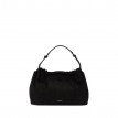 Sac à Main en Suède Vegan - Le Lara - Noir - Lambert