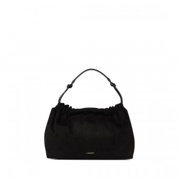 Sac à Main en Suède Vegan - Le Lara - Noir - Lambert Sac à Main en Suède Vegan - Le Lara - Noir - Lambert
