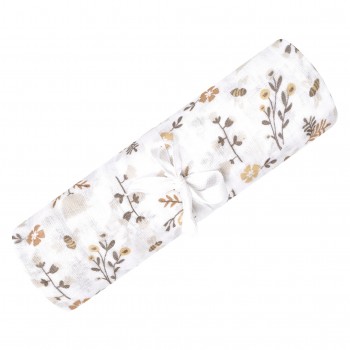 Couverture Mousseline Coton - Abeilles - Perlimpinpin Couverture Mousseline Coton - Abeilles - Perlimpinpin