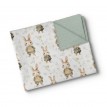 Couverture Minky - Lapins Mignons - Oops Couverture Minky - Lapins Mignons - Oops