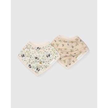 Bavette Bandana 2/pqt - Bumble Bees - Loulou Lollipop Bavette Bandana 2/pqt - Bumble Bees - Loulou Lollipop