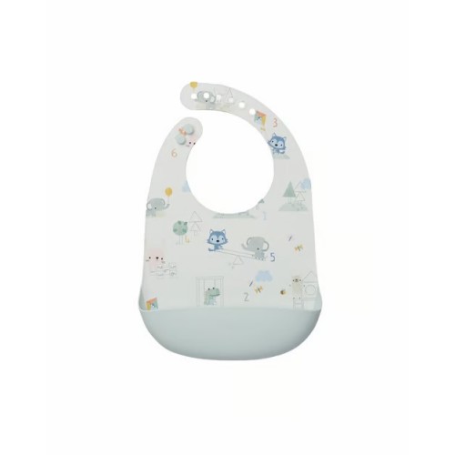 Bavette en Silicone - Mini Mathletes - Loulou Lollipop Bavette en Silicone - Mini Mathletes - Loulou Lollipop