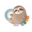 Hochet en Peluche avec Anneau de Dentition - Paresseux - Itzy Ritzy