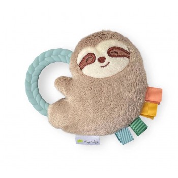 Hochet en Peluche avec Anneau de Dentition - Paresseux - Itzy Ritzy