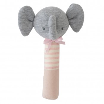 Hochet éléphant - Ligné Rose Elsie
