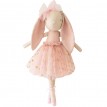 Peluche Lapine Ballerine - Bronte Rose 48cm