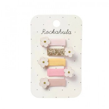 Pinces 4/pqt - Mini Daisy - Rockahula