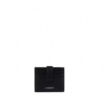 Porte-cartes en Cuir Vegan - Le Jennie - Noir - Lambert