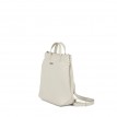 Sac à Dos en Cuir Vegan - Le Millie - Porcelain - Lambert