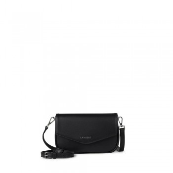 Sac à Main 2 en 1 En Cuir Vegan - Le Gabby - Noir - Lambert