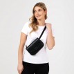 Sac à Main 2 en 1 En Cuir Vegan - Le Gabby - Noir - Lambert