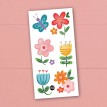 Tatouage Temporaire - Les Jolies Fleurs - Pico