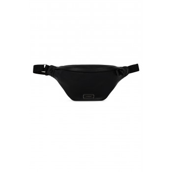 Sac Banane en Cuir Vegan - Le Dublin - Noir - Lambert