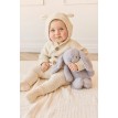 Peluche Pénélope le Lapin 30cm - Silver - Snuggle Bunnies