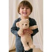 Peluche Arthur L'ours - avec Boucle à rayures rouges - Snuggle Bunnies