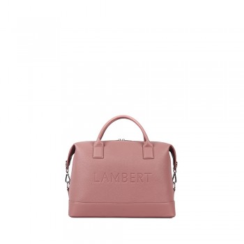 Sac de Voyage en Cuir Vegan - Le Mae - Clay - Lambert