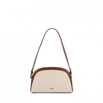 Sac à Main 2 En 1 en Canevas - Le Louise - Hazelnut - Lambert
