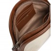 Sac à Main 2 En 1 en Canevas - Le Louise - Hazelnut - Lambert