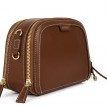 Sac Bandouilère en Cuir Vegan - Le Emmy - Hazelnut - Lambert