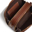 Sac Bandouilère en Cuir Vegan - Le Emmy - Hazelnut - Lambert