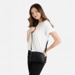 Sac Bandouilère en Cuir Vegan - Le Emmy - Noir - Lambert