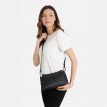 Sac Bandouilère en Cuir Vegan - Le Eleanor - Noir - Lambert