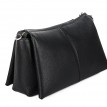 Sac Bandouilère en Cuir Vegan - Le Eleanor - Noir - Lambert