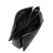 Sac Bandouilère en Cuir Vegan - Le Eleanor - Noir - Lambert