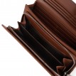 Portefeuille Moyen en Cuir Vegan - Le Alondra - Hazelnut - Lambert