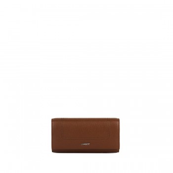 Portefeuille Moyen en Cuir Vegan - Le Alondra - Hazelnut - Lambert