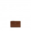 Portefeuille Compact en Cuir Vegan - Le Lexie - Hazelnut - Lambert