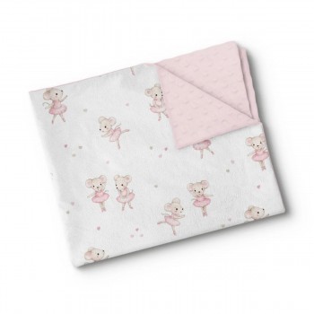 Couverture Minky - Pirouette Cacahuète - Oleoops