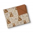 Couverture Minky - Oursons Grognons - Oleoops