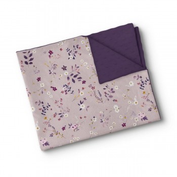 Couverture Minky - Douceurs De Fleurs - Oleoops