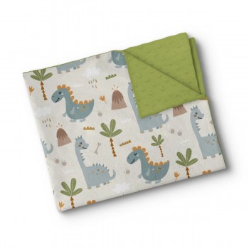 Couverture Minky - Diplodocus - Oleoops