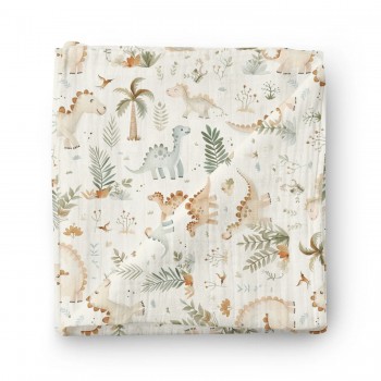 Couverture en Mousseline Bambou - Avant la Catastrophe - Oleoops