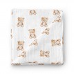 Couverture en Mousseline Bambou - Câlins Mielleux - Oleoops