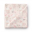 Couverture en Mousseline Bambou - Envolée De Coeurs - Oleoops