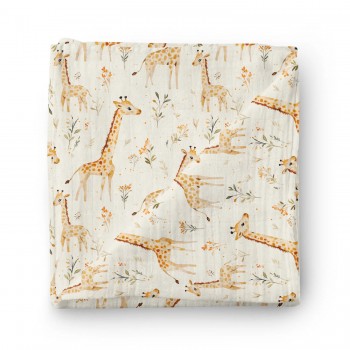 Couverture en Mousseline Bambou - Zarafa - Oleoops