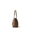 Sac Fourre-tout en Suède Vegan - Le Britney - Taupe - Lambert