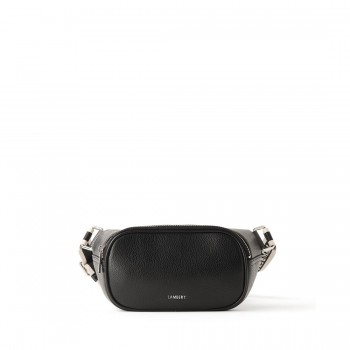 Sac Banane en Cuir Vegan - Le Sammy - Noir - Lambert