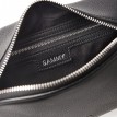 Sac Banane en Cuir Vegan - Le Sammy - Noir - Lambert