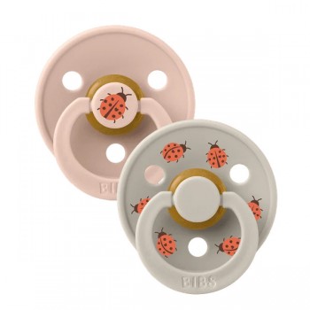 Suce en Caoutchouc Naturel - Studio - Ladybug Blush mix - taille 3 - Bibs
