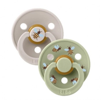 Suce en Caoutchouc Naturel - Studio - Bumblebee Mushroom - Taille 1 - Bibs