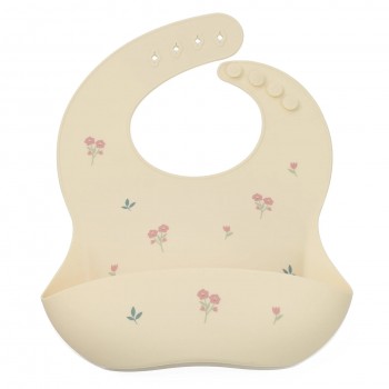 Bavoir Silicone - Meadow - Nouka