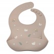 Bavoir Silicone - Barn Yard - Nouka