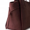 Sac Fourre-tout en Suède Vegan - Le Clothilde - Cassis - Lambert