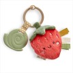 Anneau de Dentition avec Peluche - Fraise - Itzy Ritzy